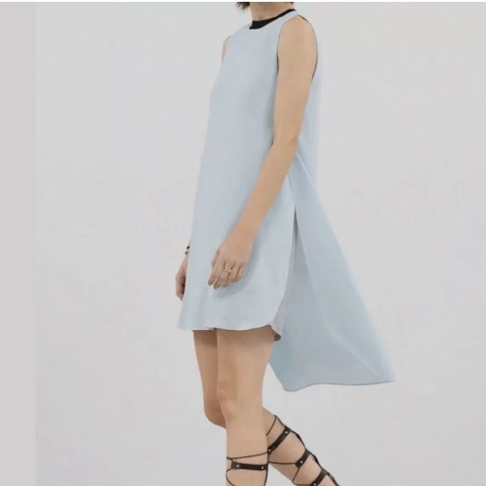NWT RACHEL BY RACHEL ROY PETRA LIGHT BLUE FLOWY DRESS XS 0 ANTHROPOLOGIE